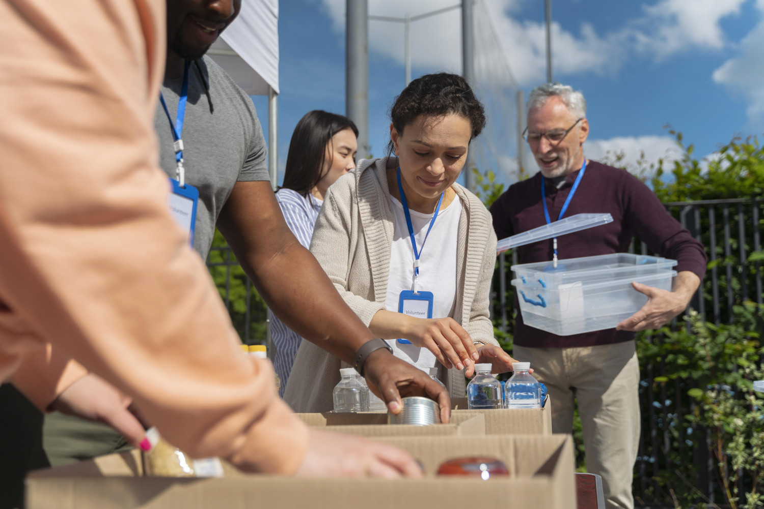 Lions help during disasters